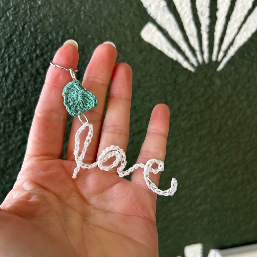 Love‎ bag charm